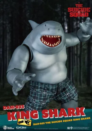 EL ESCUADRÓN SUICIDA FIGURA DYNAMIC 8CTION HEROES 1/9 KING SHARK 21 CM