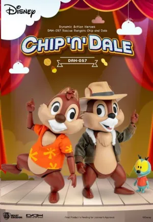 CHIP Y CHOP: GUARDIANES RESCATADORES FIGURA DYNAMIC 8CTION HEROES 1/9 CHIP & CHOP 10 CM
