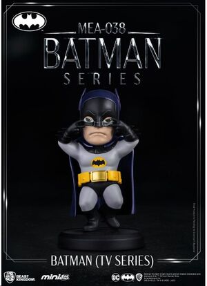 DC COMICS FIGURA MINI EGG ATTACK BATMAN (SERIE DE TV DE 1966) 8 CM