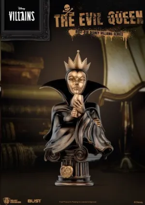 DISNEY VILLAINS SERIES BUSTO PVC THE EVIL QUEEN 16 CM