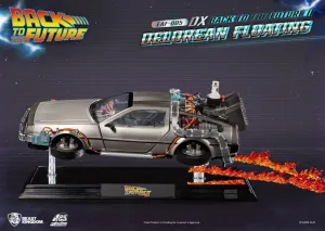 REGRESO AL FUTURO ESTATUA EGG ATTACK FLOTANTE REGRESO AL FUTURO II DELOREAN DELUXE VERSION 20 CM