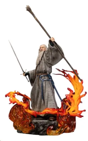 EL SEÑOR DE LOS ANILLOS ESTATUA MASTER CRAFT GANDALF 58 CM