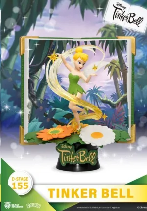 PETER PAN SERIE LIBRO DIORAMA PVC D-STAGE CAMPANILLA 15 CM