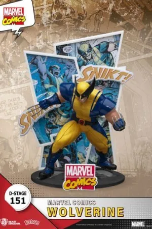 MARVEL DIORAMA PVC D-STAGE WOLVERINE 16 CM