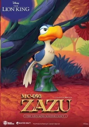 DISNEY ESTATUA REY LEÓN MASTER CRAFT ZAZU 20 CM