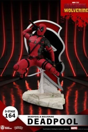 MARVEL DIORAMA PVC DEADPOOL 3 D-STAGE 16 CM