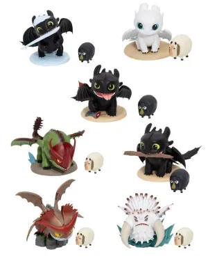 CÓMO ENTRENAR A TU DRAGÓN MINI EGG ATTACK MINIFIGURAS BLIND BOX 9 CM
