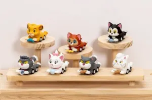 DISNEY GATOS MINI EGG MINIFUGURAS POUNCE & GO SERIES BLIND BOX 8 CM