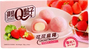 MOCHIS Q MICO DE FRESA CACAO 80G