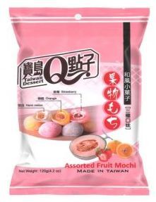MOCHIS Q MICO SABOR SURTIDO DE MOCHIS DE FRUTAS 120G