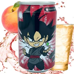 OCEAN BOMB & DRAGON BALL - SABOR MELOCOTÓN (GOKU BLACK) 330ML
