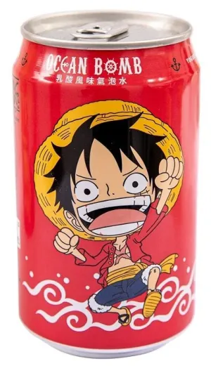 OCEAN BOMB & ONE PIECE - SABOR A YOGURT (LUFFY) 330 ML