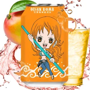 OCEAN BOMB & ONE PIECE - SABOR A MANGO (NAMI) 330 ML