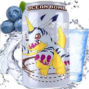 OCEAN BOMB DE ARÁNDANOS EDICIÓN DIGIMON (GABUMON) 330ML