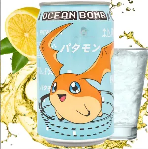 OCEAN BOMB DE LIMÓN EDICIÓN DIGIMON (PATAMON) 330ML