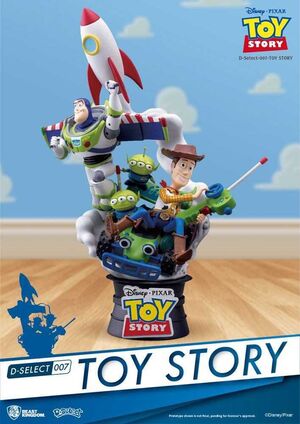 TOY STORY DIORAMA PVC 15 CM D-SELECT                                       