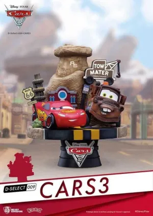 CARS 3 DIORAMA PVC 13 CM D-SELECT                                          