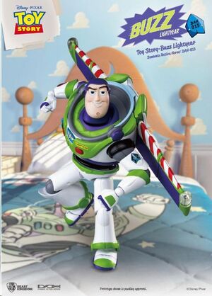 TOY STORY FIGURA DYNAMIC ACTION HEROES BUZZ LIGHTYEAR 18 CM