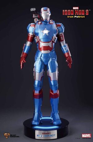 IRON PATRIOT LS-002 ESTATUA 220 CM IRON MAN LIFE SIZE                      