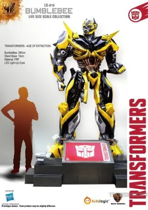 BUMBLEBEE LS-009 ESTATUA 295 CM TRANSFORMERS 4 LIFE SIZE                   