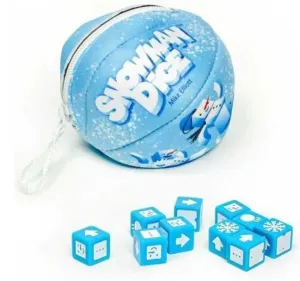 SNOWMAN DICE                                                               
