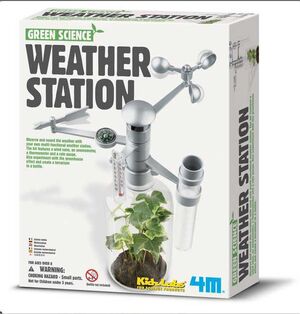 KIDZ LABS GREEN SCIENCE WEATHER STATION                                    