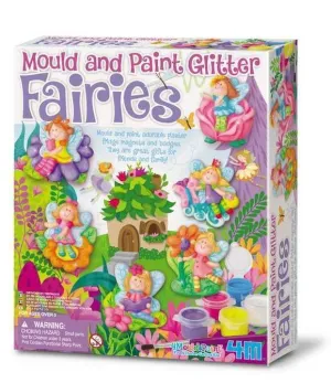 4M MOULD & PAINT GLITTER FAIRY                                             