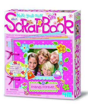 4M MAKE YOUR OWN SCRAPBOOK                                                 
