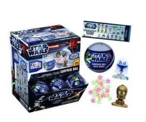 STAR WARS BOLA SORPRESA CARAMELOS + FIGURA                                 