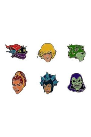 MASTERS OF THE UNIVERSE REVELATION PACK 6 PINS CHARACTERS