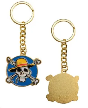 ONE PIECE LLAVERO METALICO LUFFY