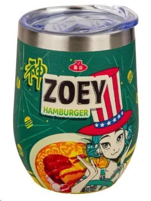 LAS GUERRERAS K-POP TAZA DE VIAJE ZOEY HAMBURGER4895205625921
