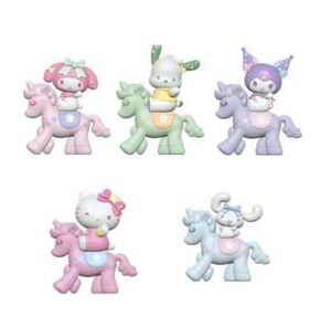 SANRIO FIGURA MINI EQUESTRIAN SERIES HELLO KITTY AND FRIENDS 5 CM