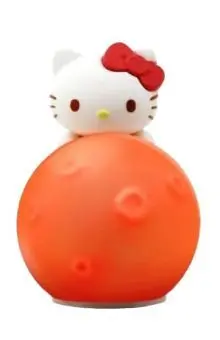 HELLO KITTY Y SUS AMIGOS MINI FIGURA SANRIO LITTLE MOON LIGHT SERIES HELLO KITTY 8 CM