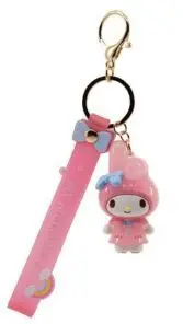 SANRIO LLAVERO RAINCOAT SERIES HELLO KITTY AND FRIENDS MY MELODY
