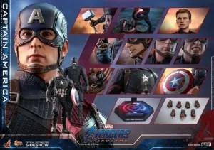 VENGADORES ENDGAME FIG 31CM CAPITAN AMERICA MOVIE MASTERPIECE ESC. 1/6     