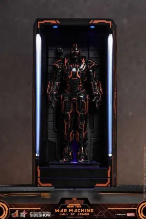 IRON MAN 2 DIORAMA 12 CM MMS COMPACT SERIES NEON TECH WAR MACHINE ALL ARMOR