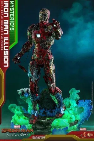 SPIDERMAN LEJOS DE CASA FIG MMS PVC 1/6 32 CM MYSTERIO'S IRON MAN ILLUSION 32 CM