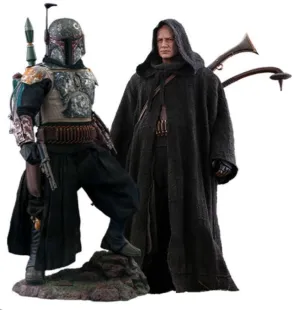 STAR WARS THE MANDALORIAN PACK DE 2 FIG 30 CM 1/6 BOBA FETT DELUXE