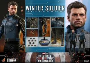 FALCON Y EL SOLDADO DE INVIERNO FIG 30 CM ESCALA 1/6 SOLDADO INVIERNO