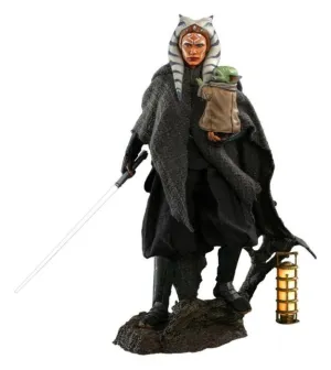 STAR WARS THE MANDALORIAN PACK DE 2 FIG 29 CM 1/6 AHSOKA TANO & GROGU