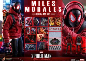 MARVEL'S SPIDER-MAN FIG 29 CM 1/6 MILES MORALES BODEGA CAT SUIT