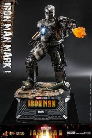 IRON MAN FIGURA MOVIE MASTERPIECE 1/6 IRON MAN MARK I 30 CM