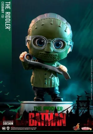 THE BATMAN MINIFIGURA COSBABY THE RIDDLER (CON CINTA) 12 CM