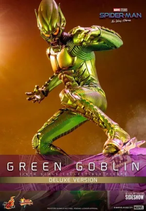 SPIDERMAN NO WAY HOME FIG 30 CM MOVIE MASTERPIECE 1/6 DUENDE VERDE VERSION DELUXE