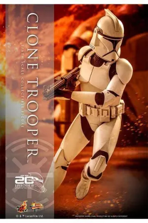 STAR WARS: EPISODE II FIGURA 1/6 CLONE TROOPER 30 CM