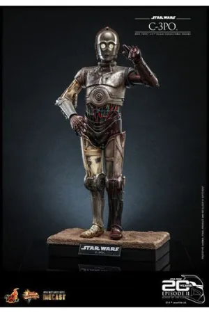 STAR WARS EPISODE II FIGURA 1/6 C-3PO 29 CM
