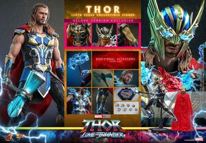 THOR: LOVE AND THUNDER MASTERPIECE FIGURA 1/6 THOR (DELUXE VERSION) 32 CM