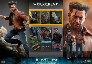X-MEN DÍAS DEL FUTURO PASADO FIGURA MOVIE MASTERPIECE 1/6 WOLVERINE (1973 VERSION) DELUXE VERSION 30 CM
