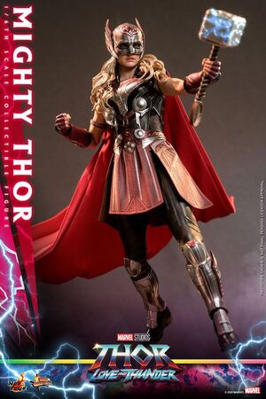 THOR: LOVE AND THUNDER MASTERPIECE FIGURA 1/6 MIGHTY THOR 29 CM